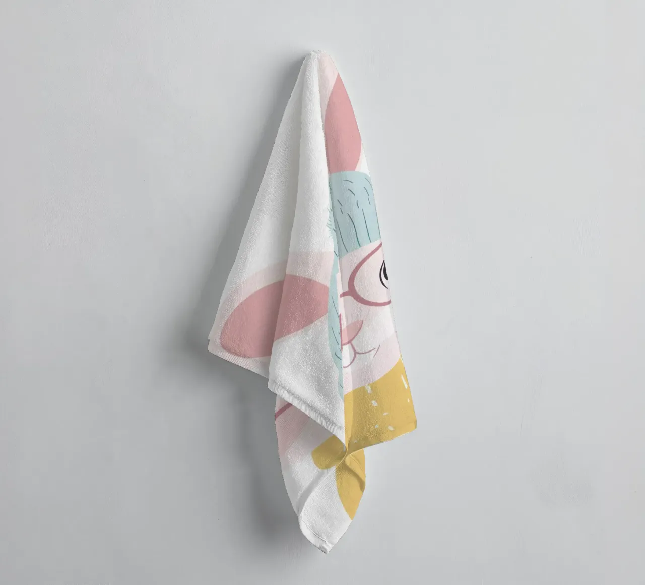 Cute Rabbit 12 asciugamano da bagno da So Cute Land - Affiches et posters