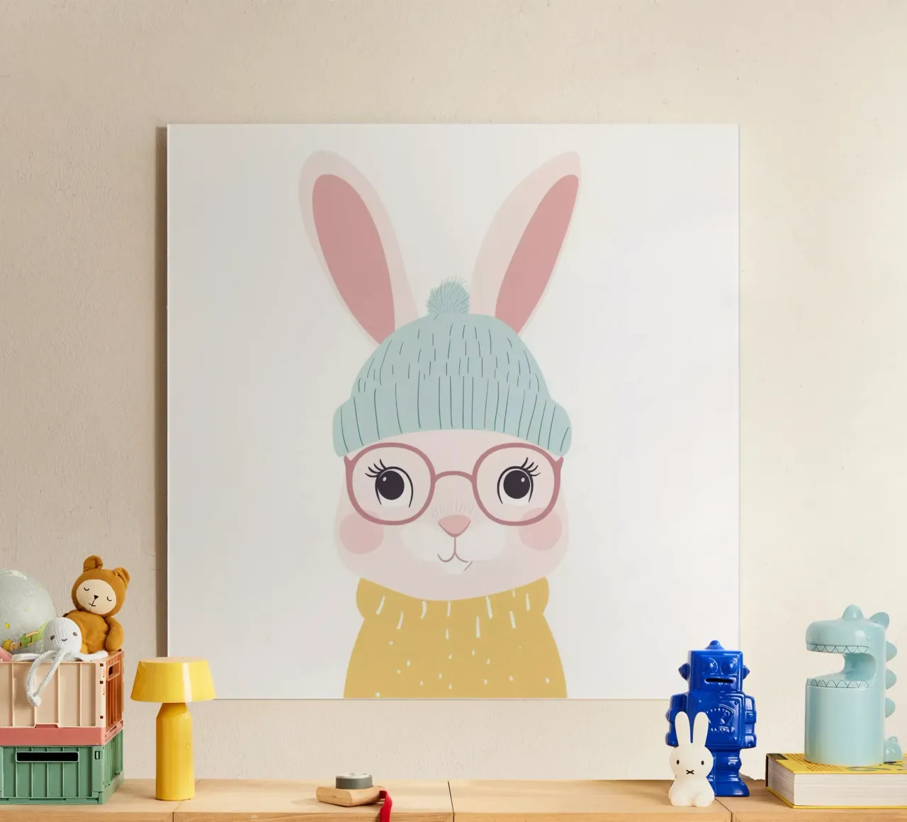 Cute Rabbit 12 plexiglass da So Cute Land - Affiches et posters