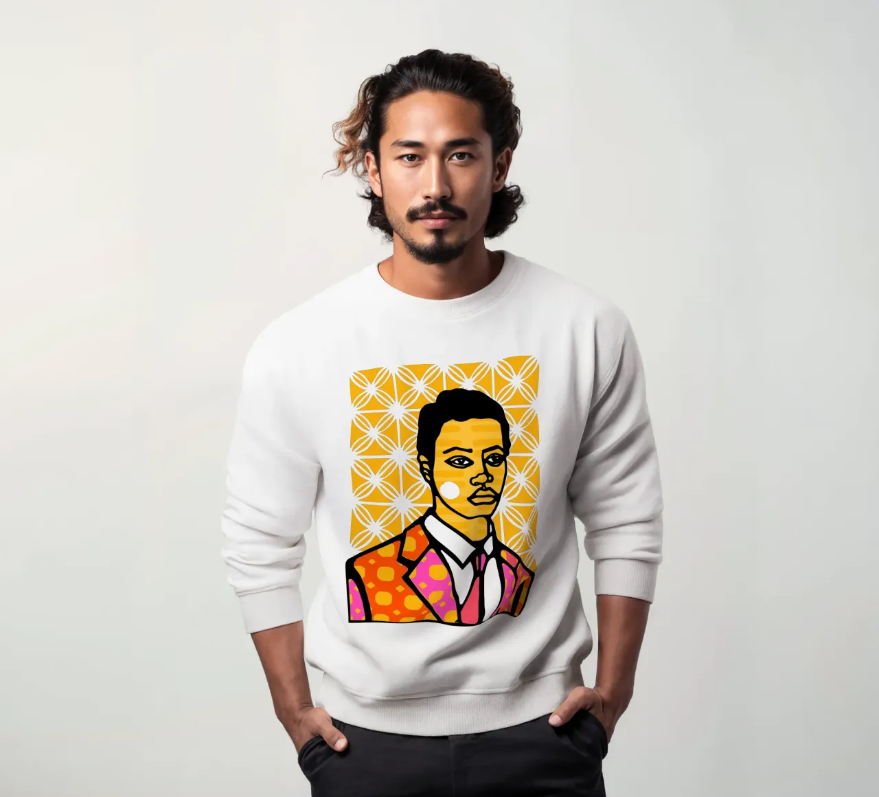 Giallo felpa da Portraits