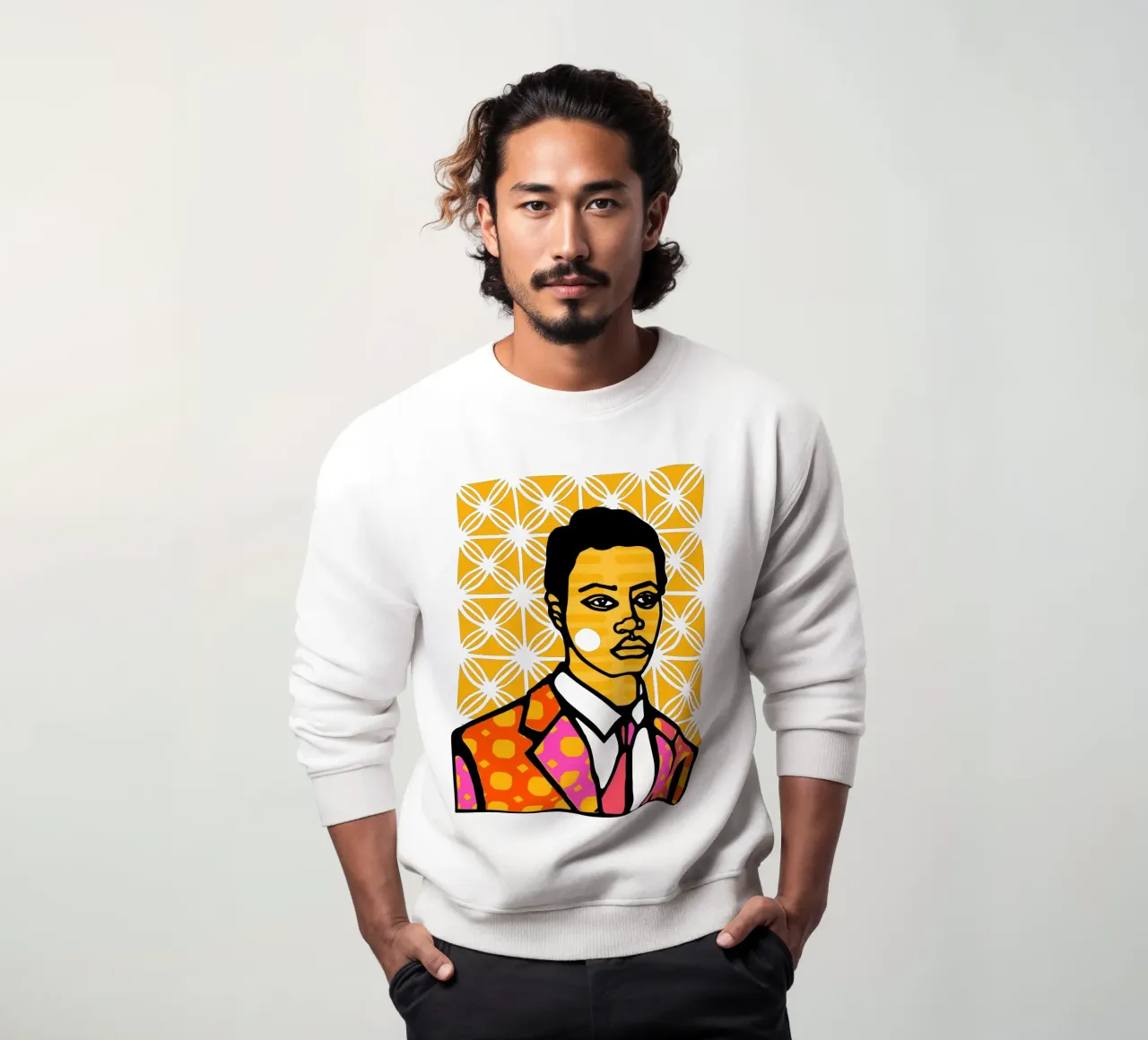 Giallo felpa da Portraits