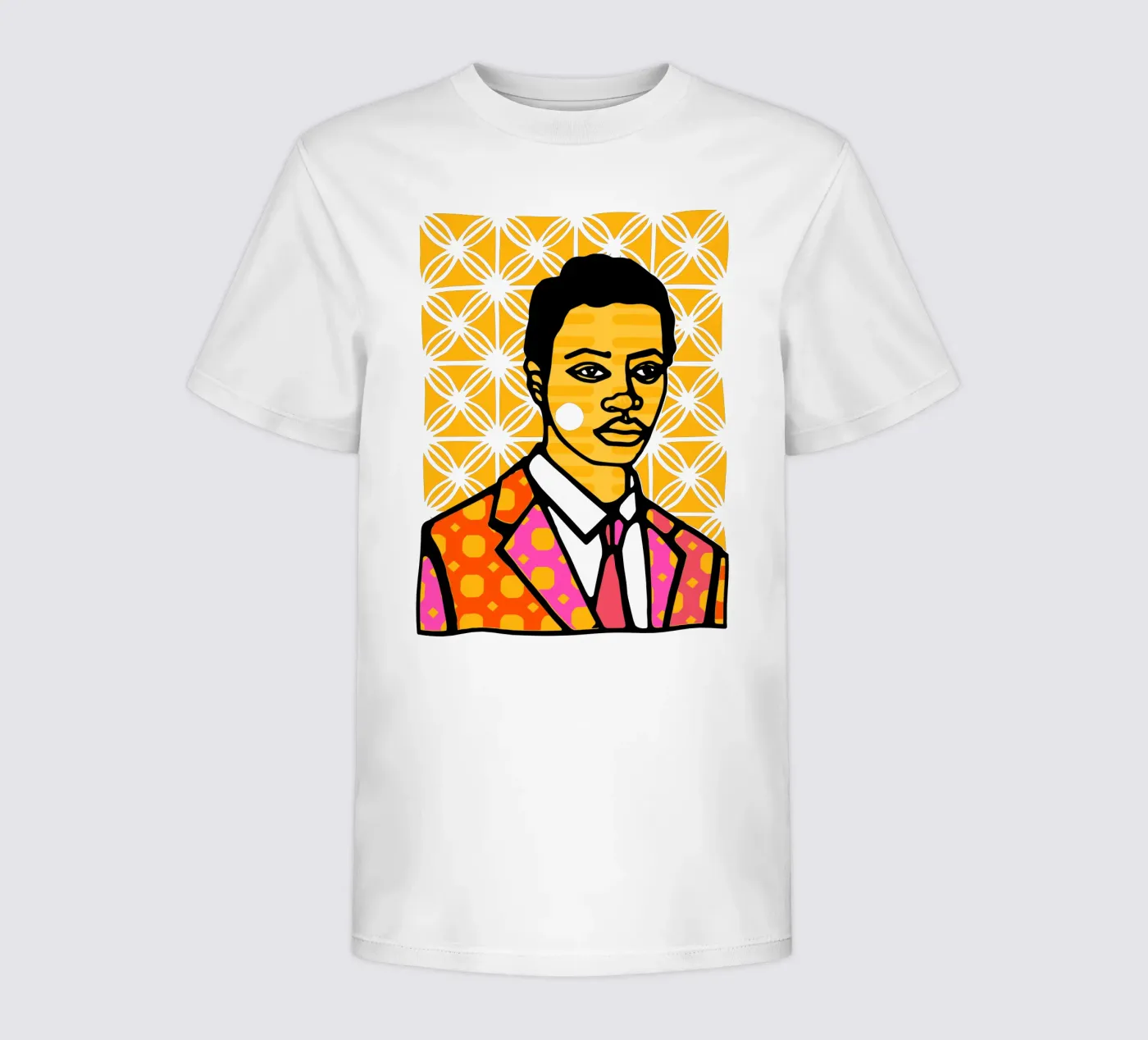 Giallo t-shirt bambini da Portraits
