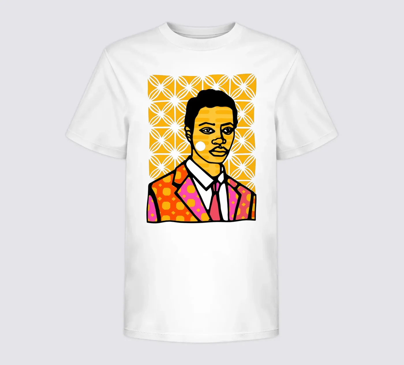 Giallo t-shirt bambini da Portraits