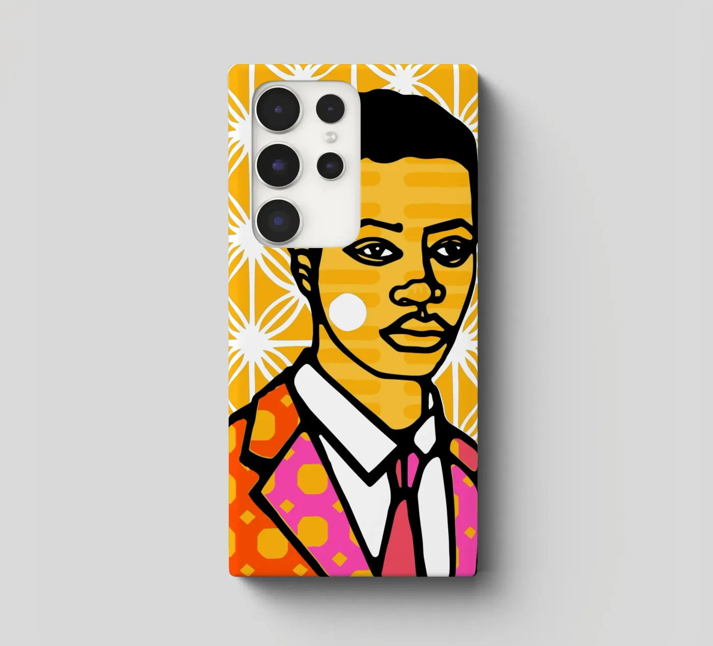 Giallo cover samsung da Portraits
