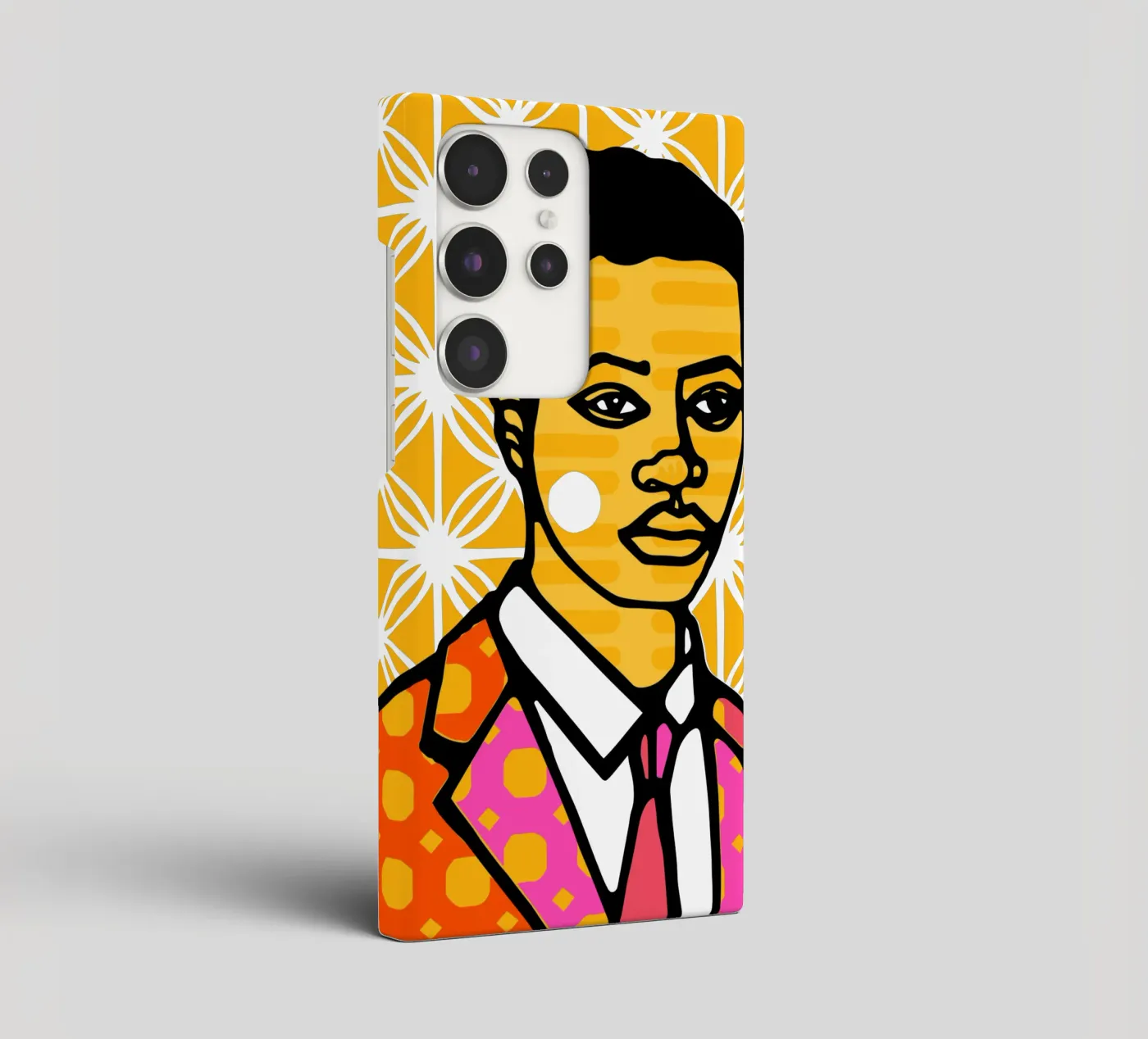 Giallo cover samsung da Portraits