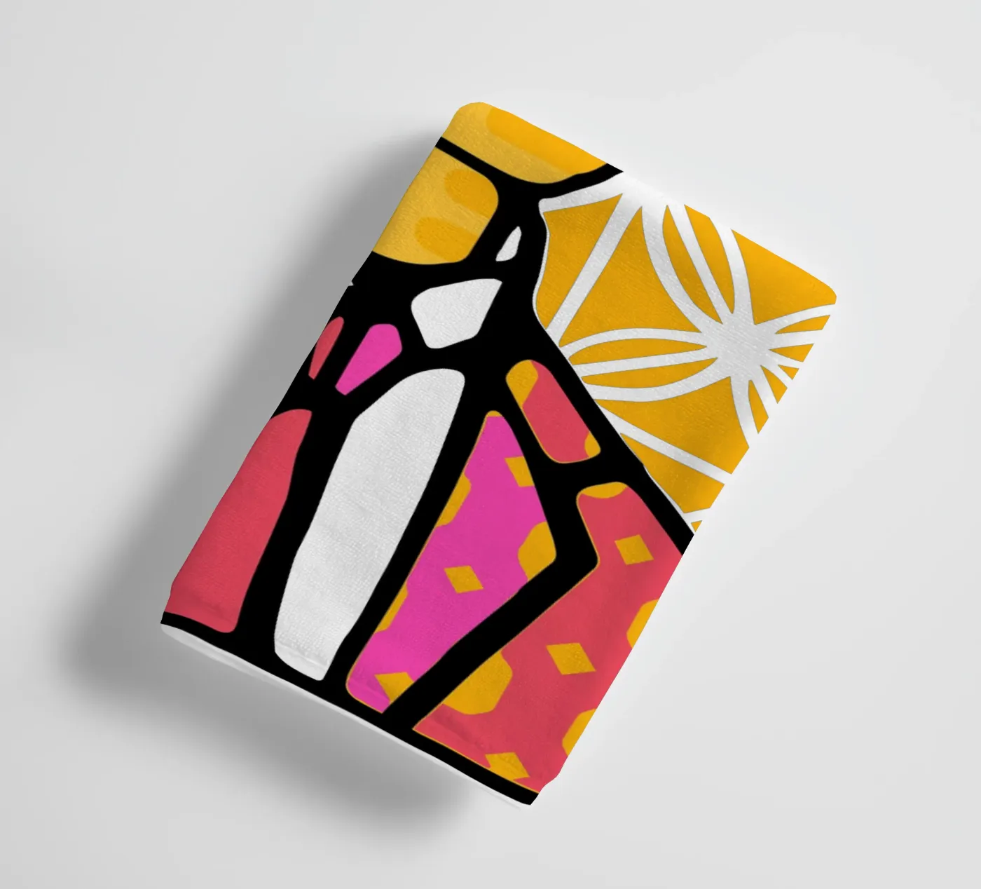 Yellow towel by Portraits