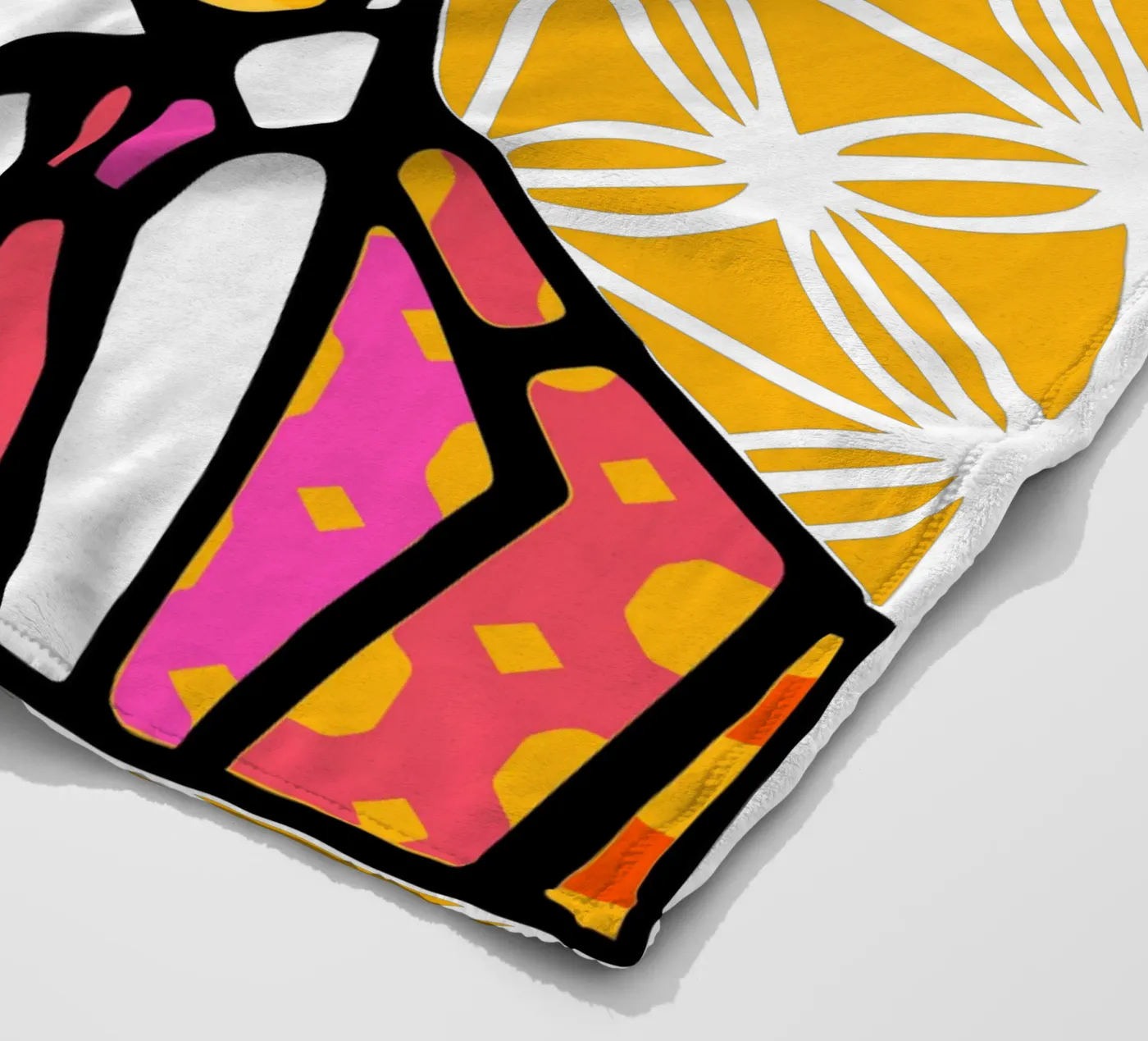 Yellow Fleecedecke von Portraits