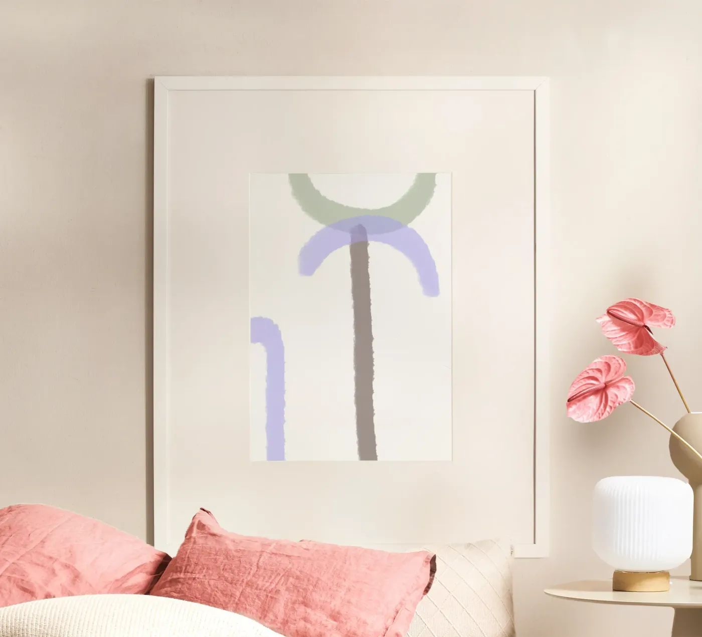 Abstract 07 poster van Simplicity