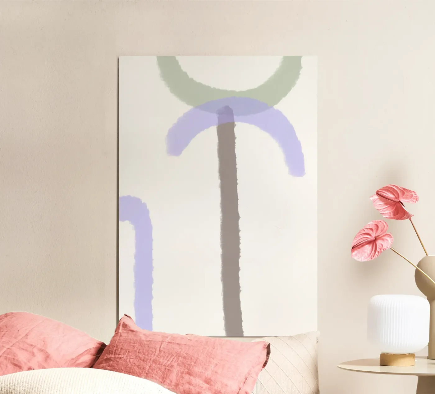 Abstract 07 poster van Simplicity