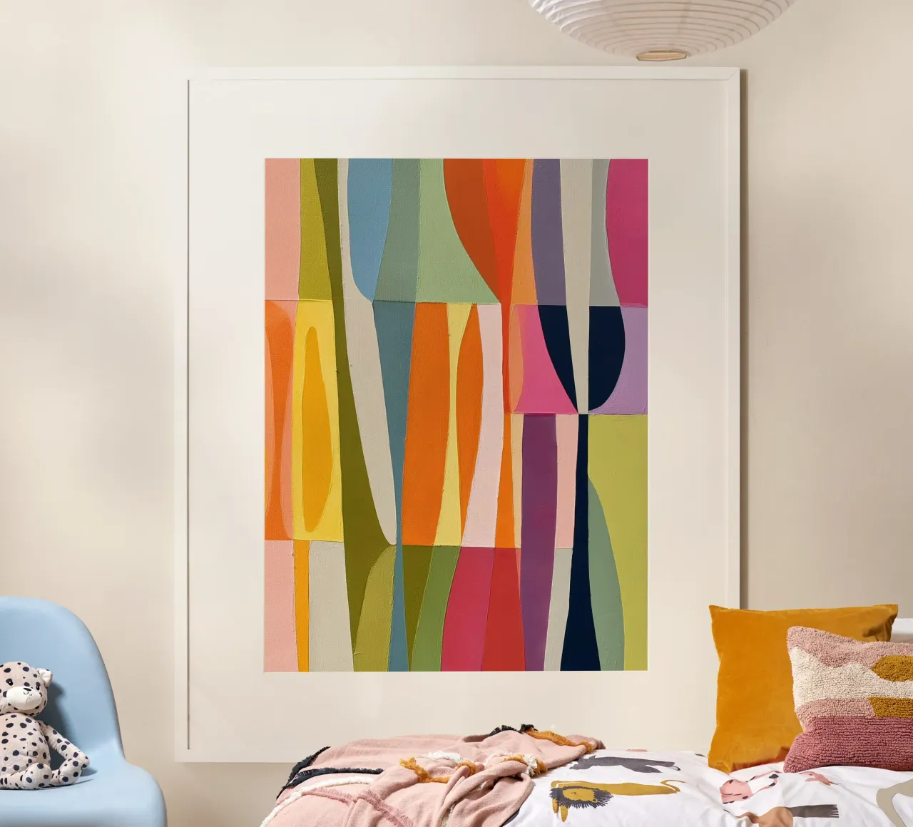 Playground Geometry poster da Sienna Atelier