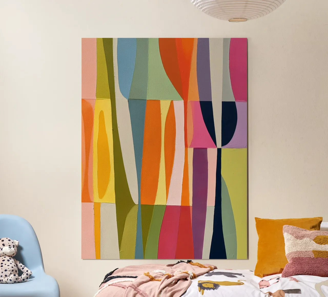 Playground Geometry poster da Sienna Atelier