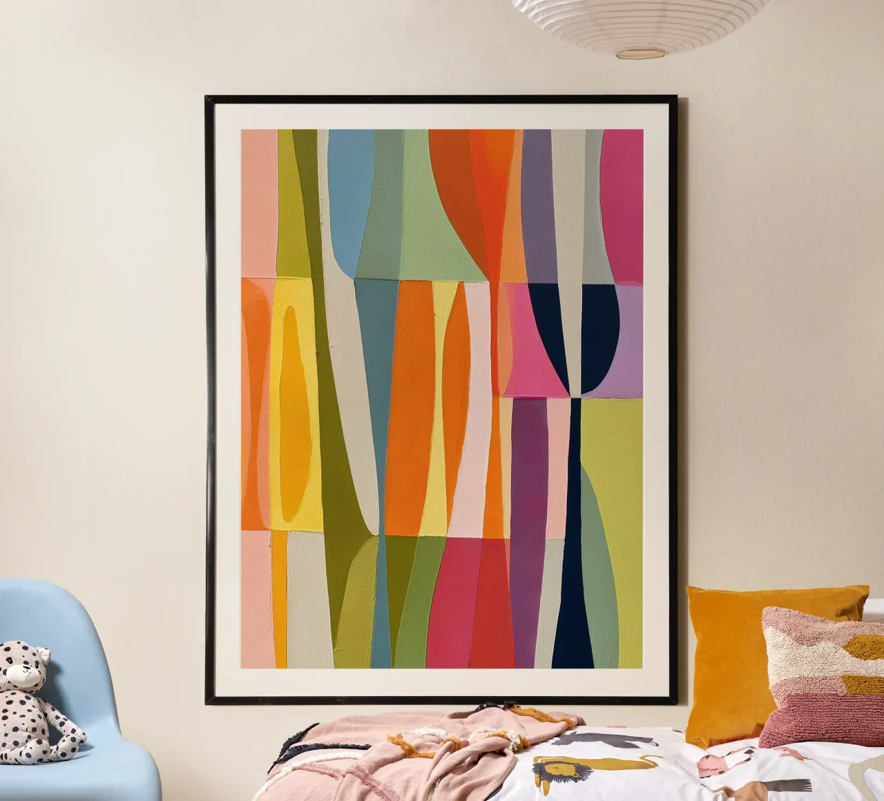 Playground Geometry poster da Sienna Atelier