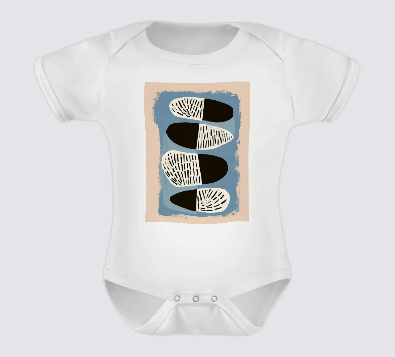 Stone Pattern I body bébé de Sienna Atelier