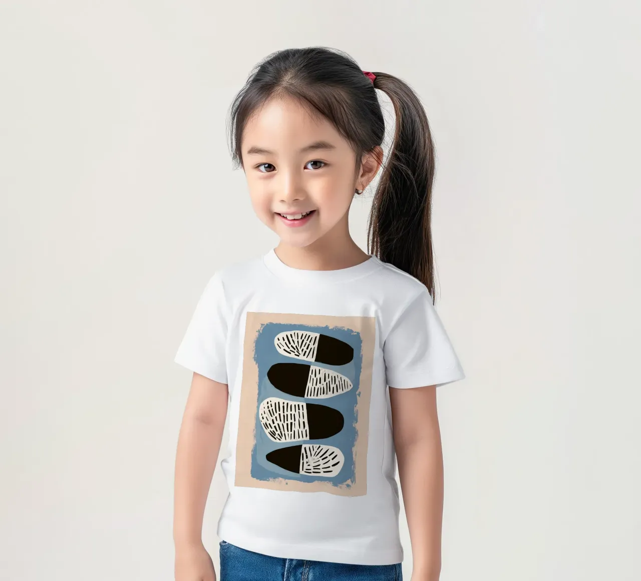 Stone Pattern I t-shirt bambini da Sienna Atelier