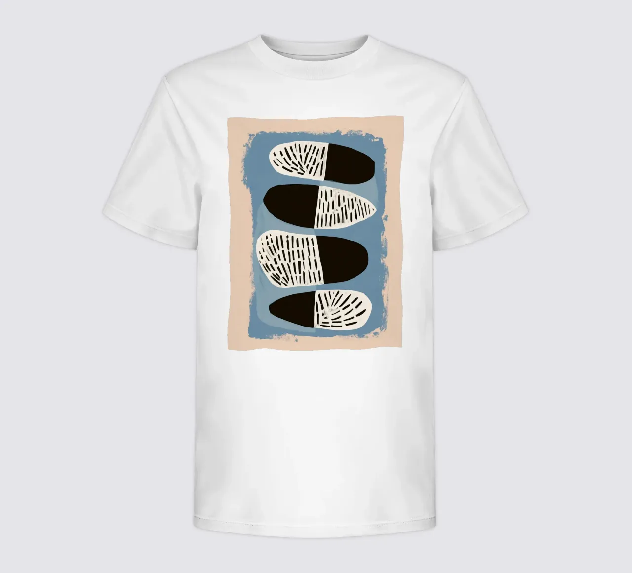 Stone Pattern I t-shirt bambini da Sienna Atelier