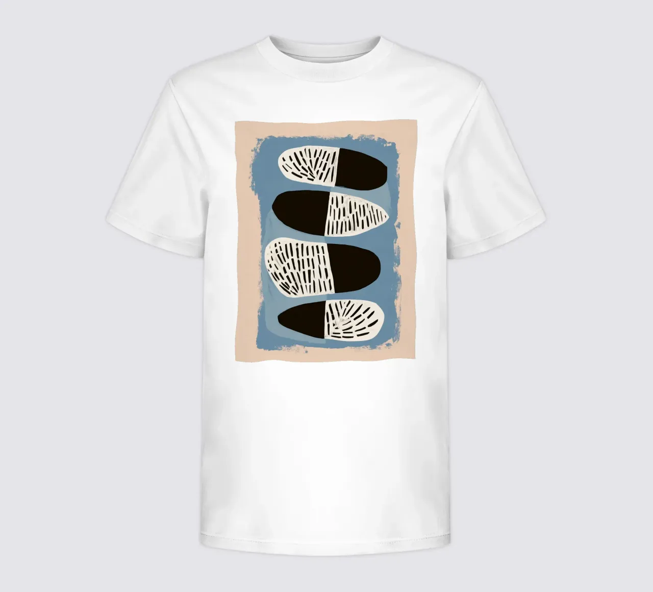 Stone Pattern I t-shirt bambini da Sienna Atelier