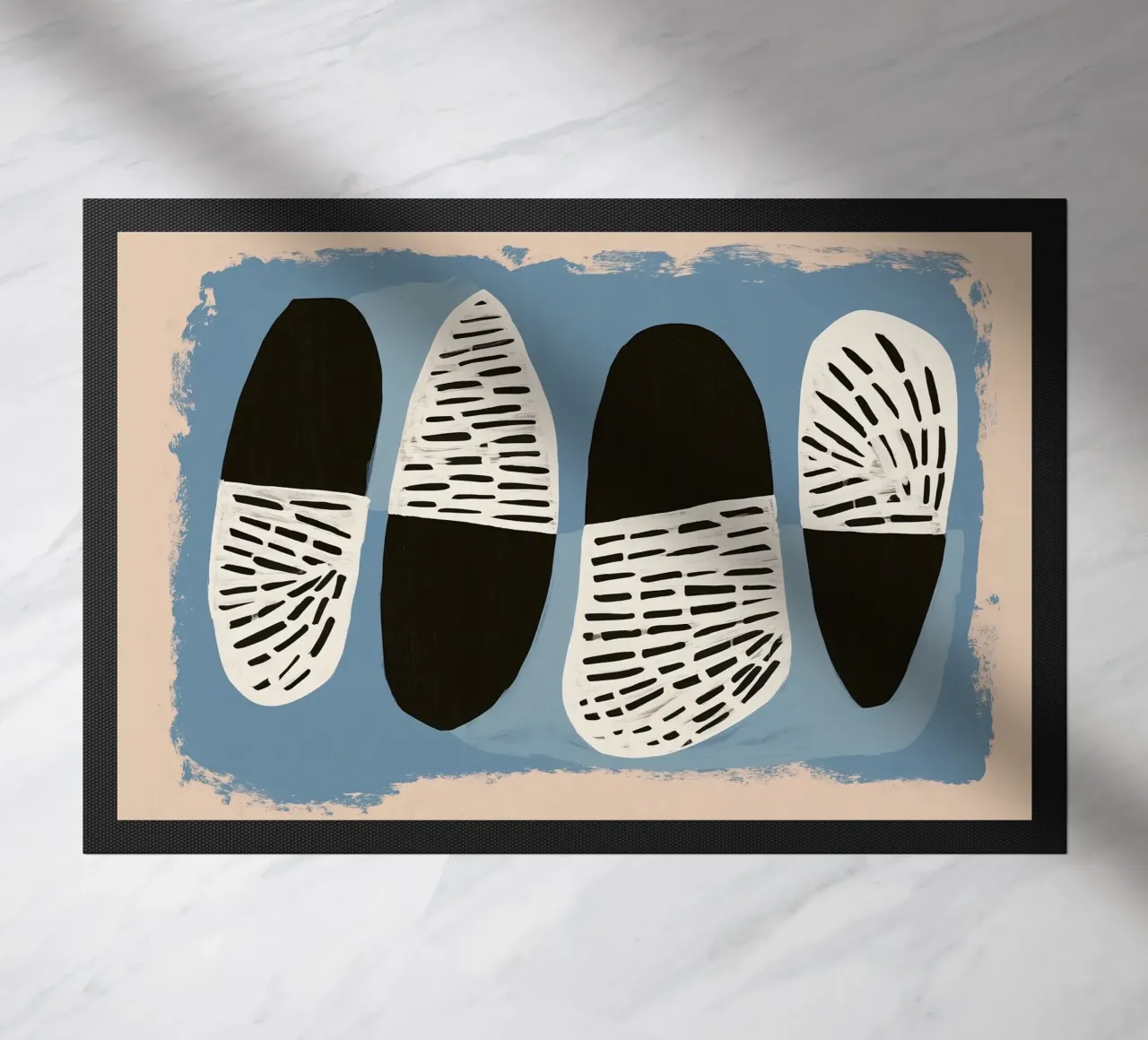 Stone Pattern I zerbino da Sienna Atelier