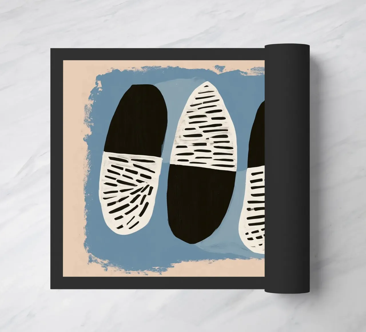 Stone Pattern I zerbino da Sienna Atelier