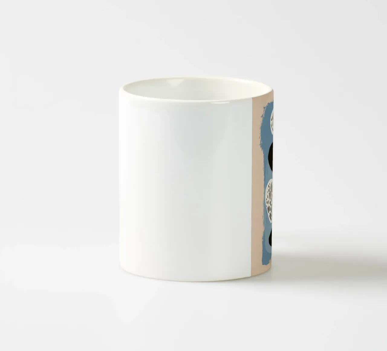 Stone Pattern I ceramic mug by Sienna Atelier
