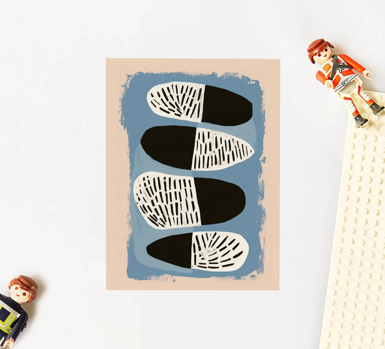 Stone Pattern I sticker by Sienna Atelier