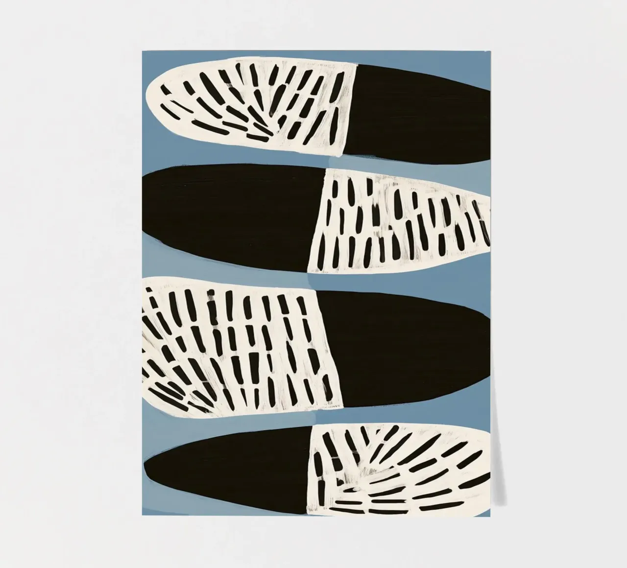 Stone Pattern I sticker sheet by Sienna Atelier