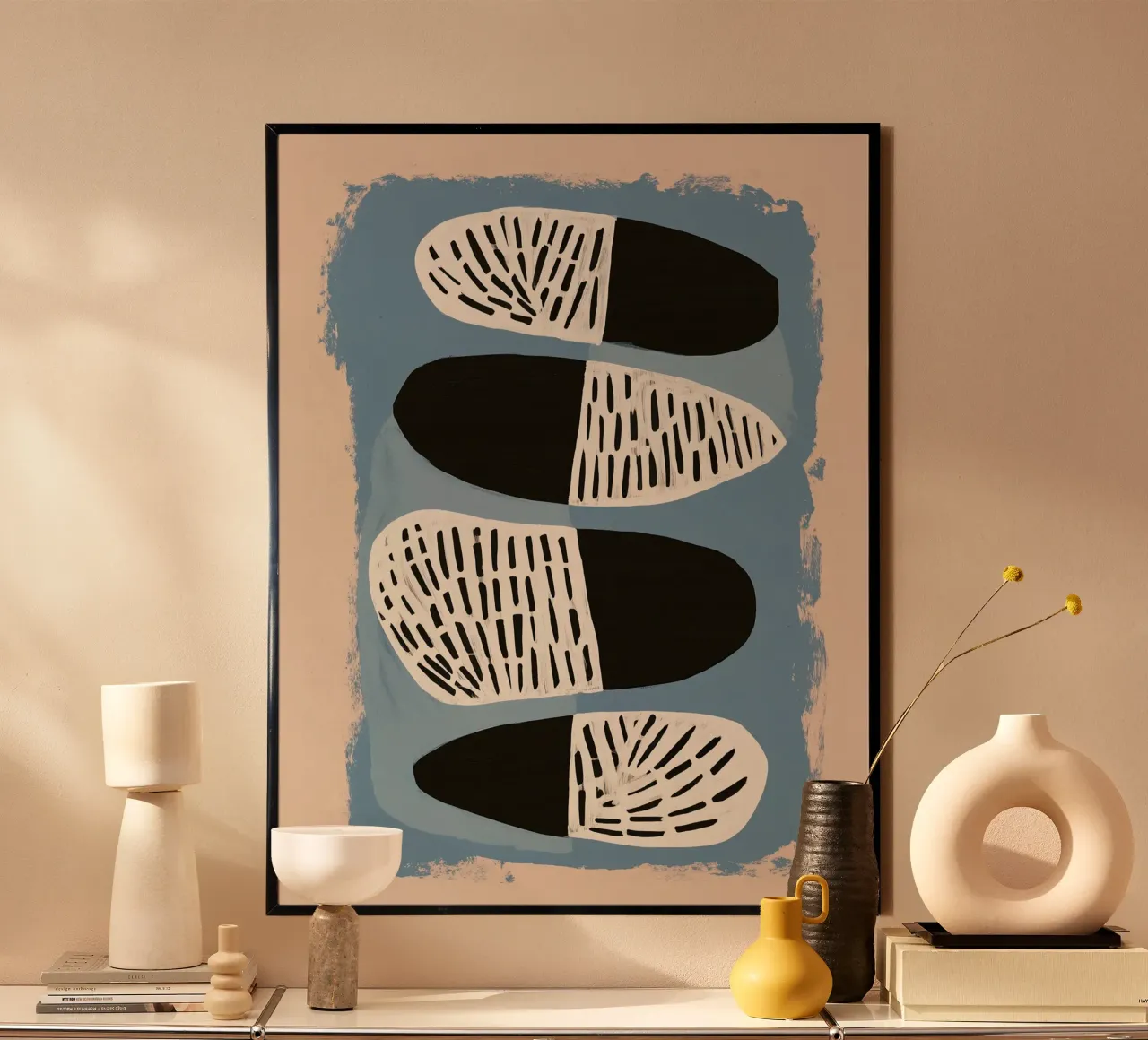 Stone Pattern I poster da Sienna Atelier