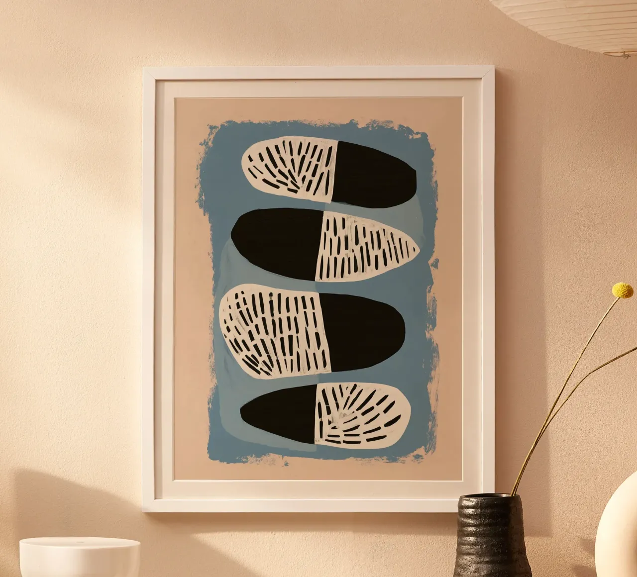 Stone Pattern I poster da Sienna Atelier
