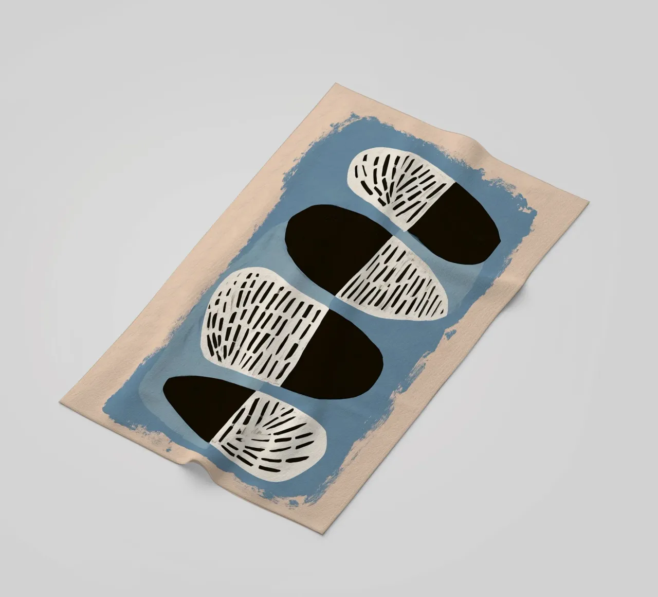 Stone Pattern I telo mare da Sienna Atelier