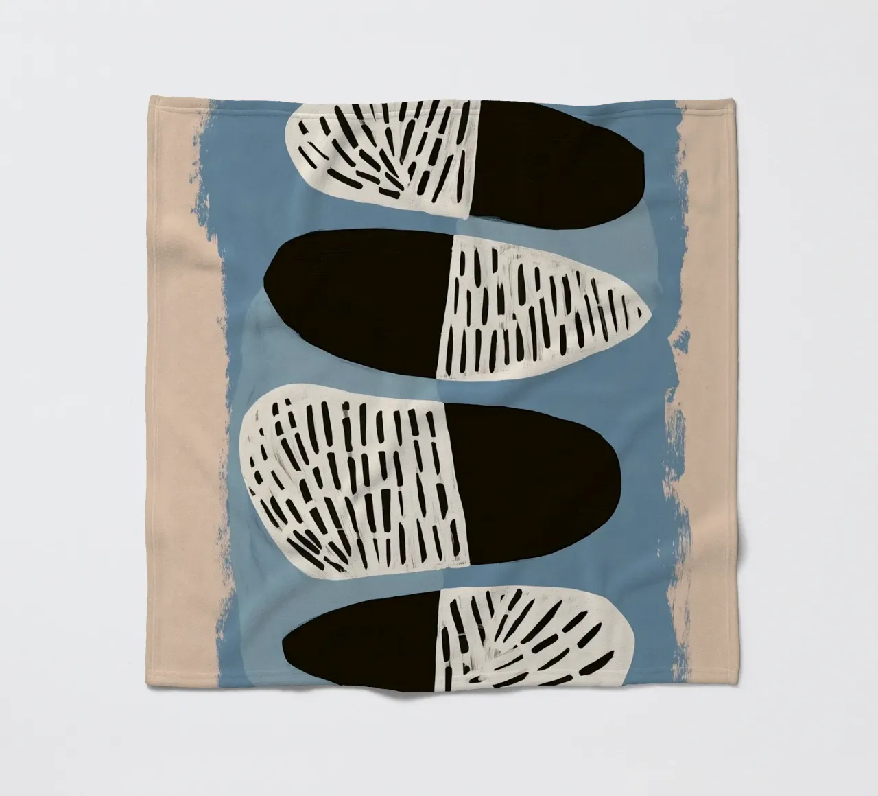 Stone Pattern I Fleecedecke von Sienna Atelier