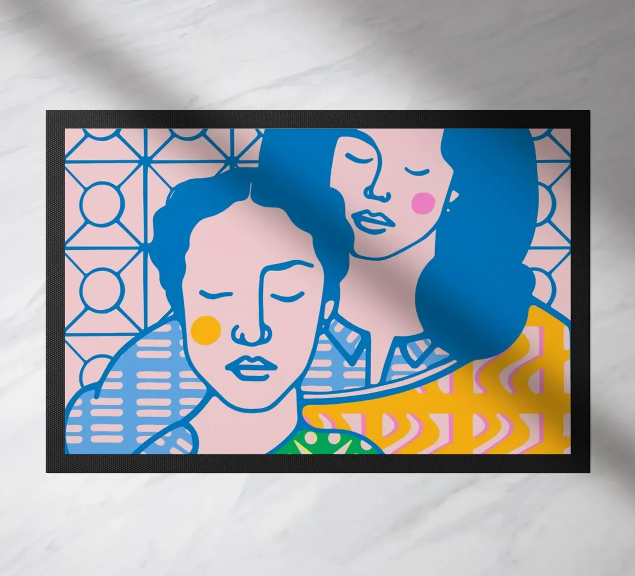 Ella's doormat by Portraits