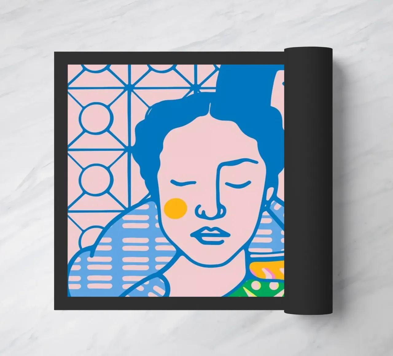 Ella's doormat by Portraits