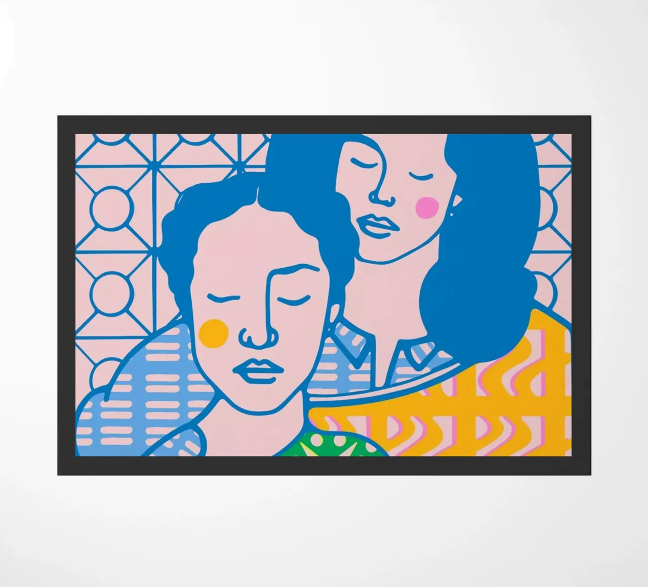 Ella's doormat by Portraits