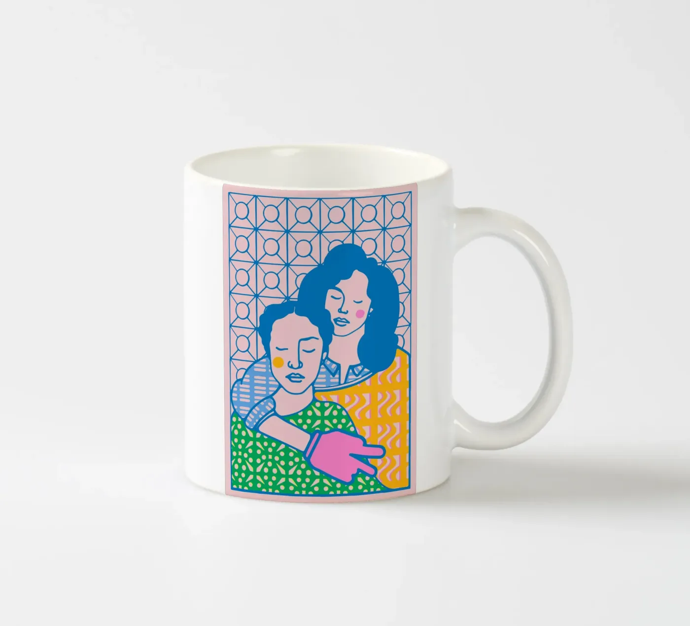 Ella's ceramic mug by Portraits