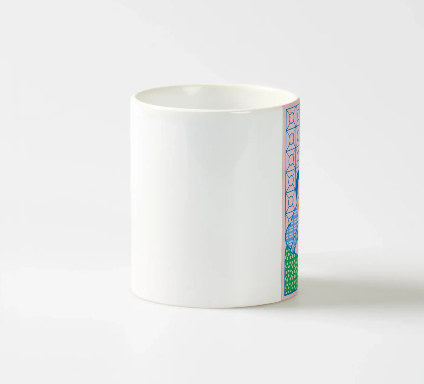 Ella's ceramic mug by Portraits