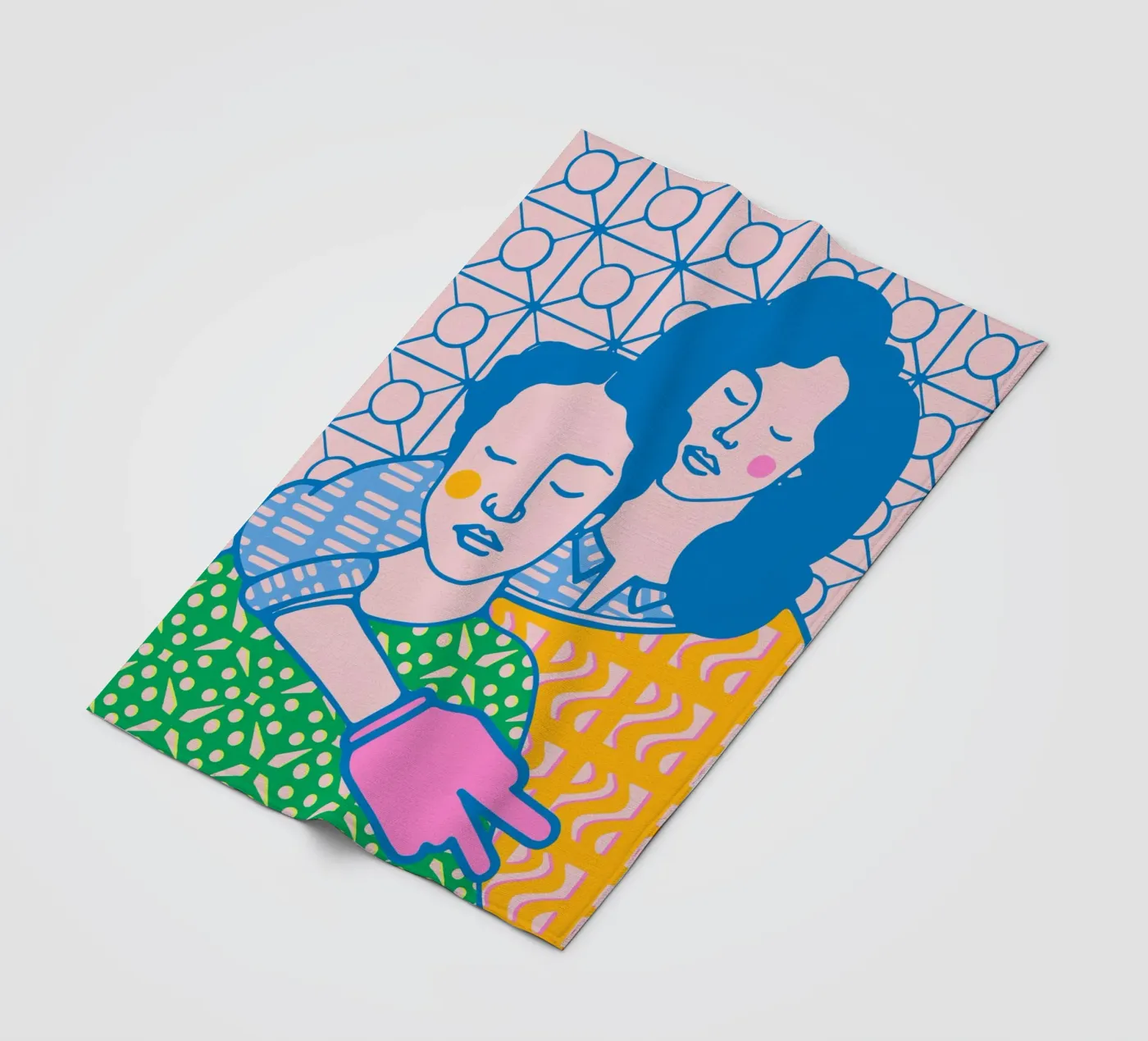 Ella's Fleecedecke von Portraits