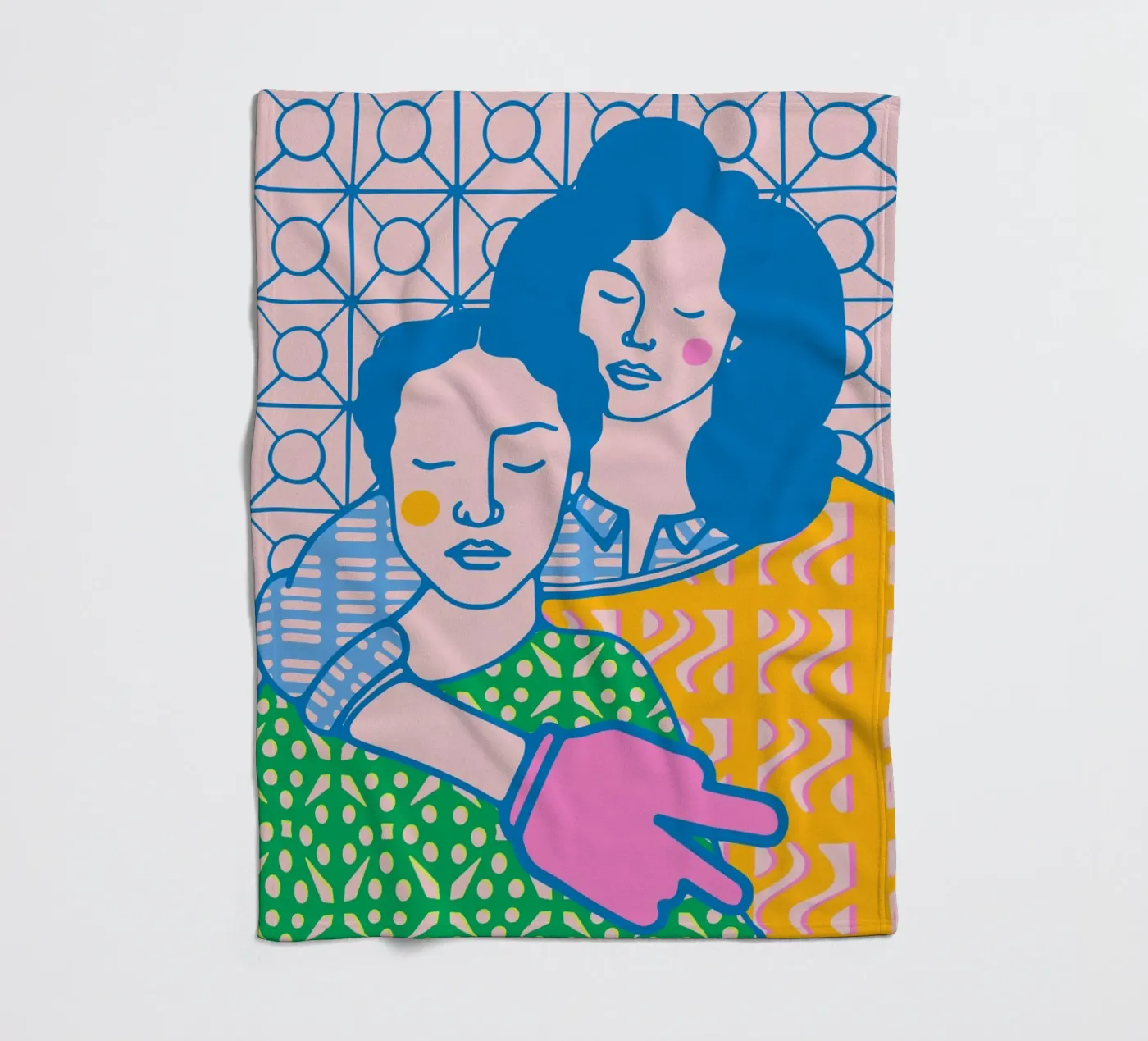 Ella's Fleecedecke von Portraits