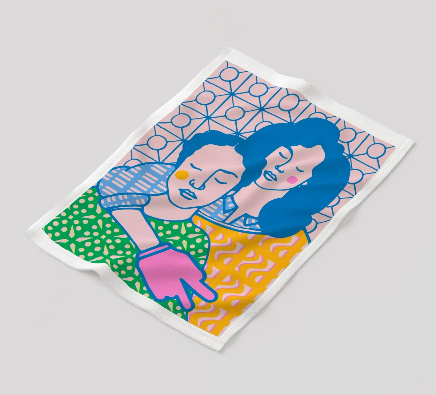 Ella's Fleecedecke von Portraits