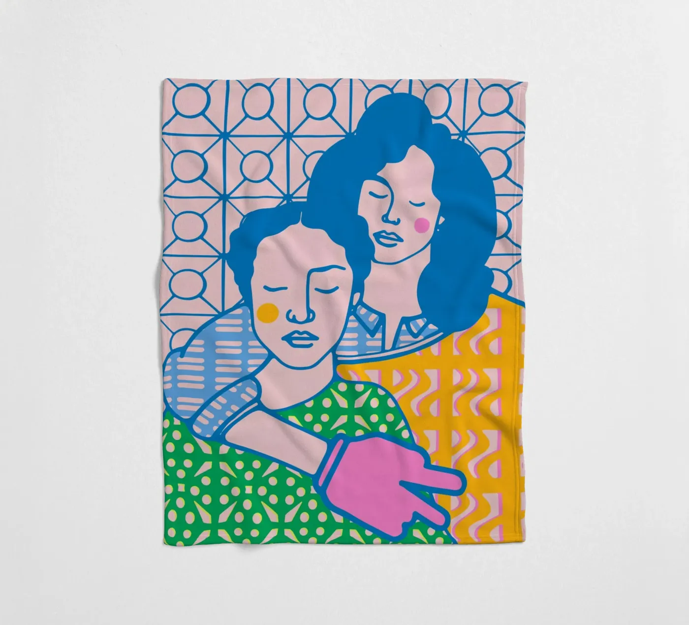 Ella's Fleecedecke von Portraits