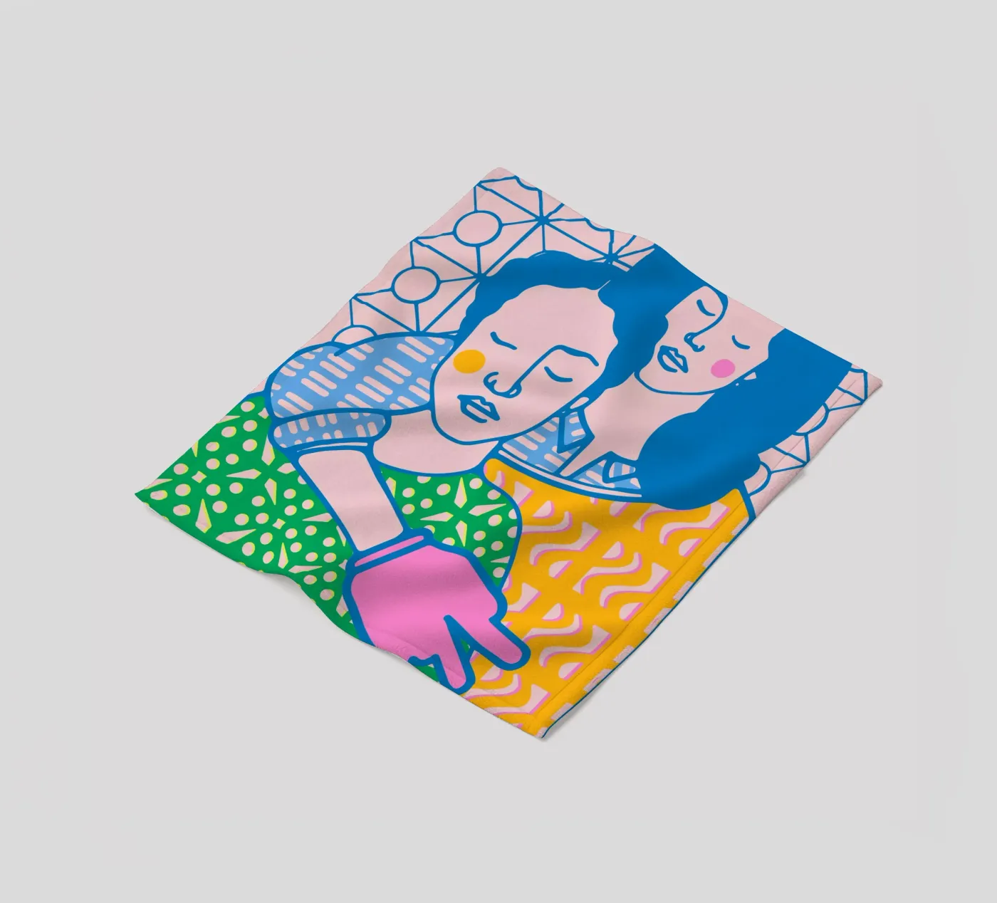 Ella's Fleecedecke von Portraits