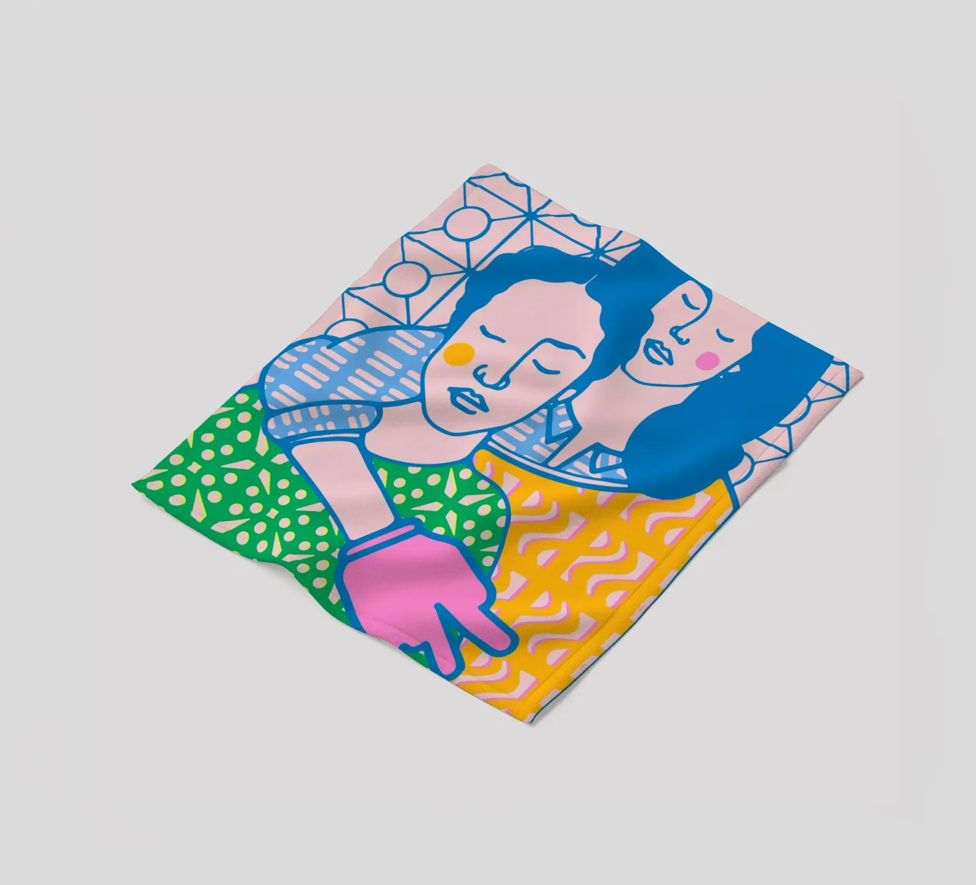 Ella's Fleecedecke von Portraits