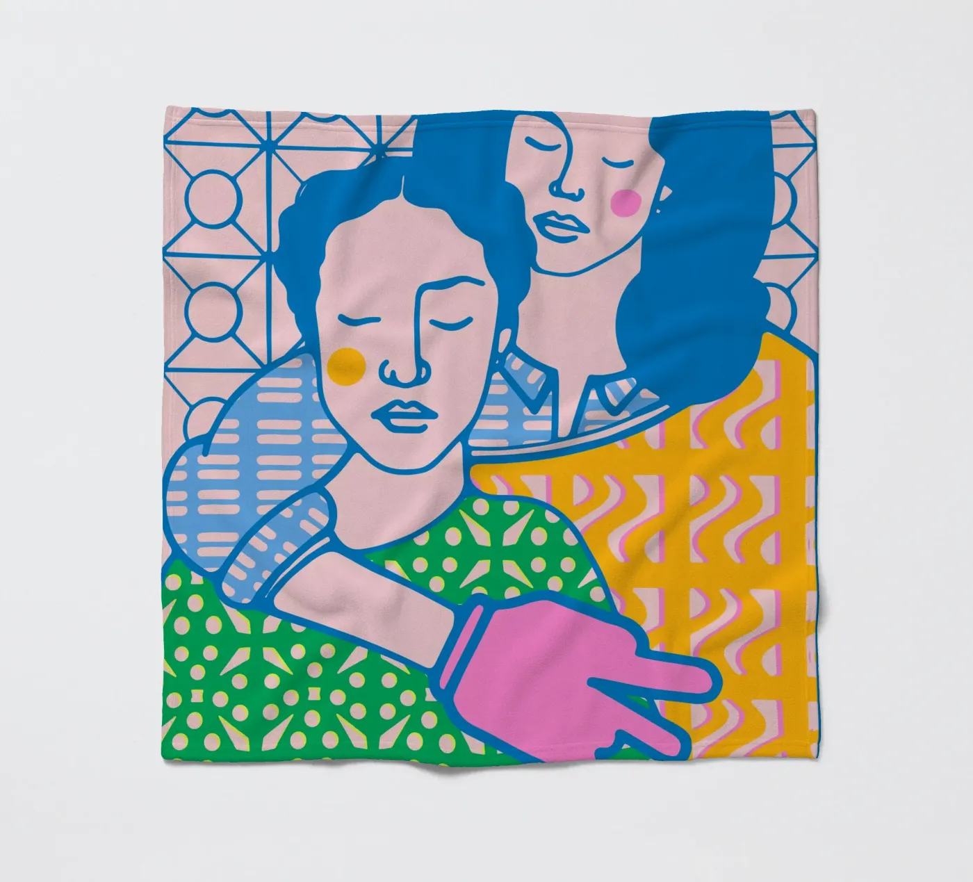 Ella's Fleecedecke von Portraits