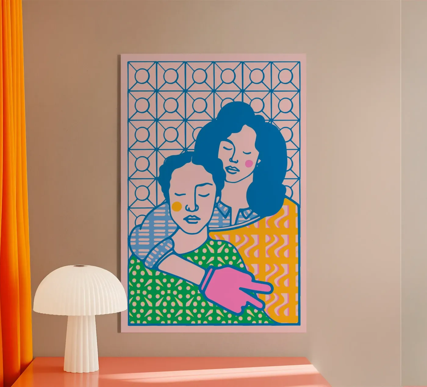 Ella's plexiglass da Portraits