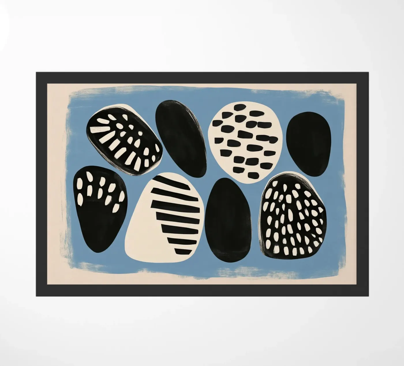 Stone Pattern II paillasson de Sienna Atelier