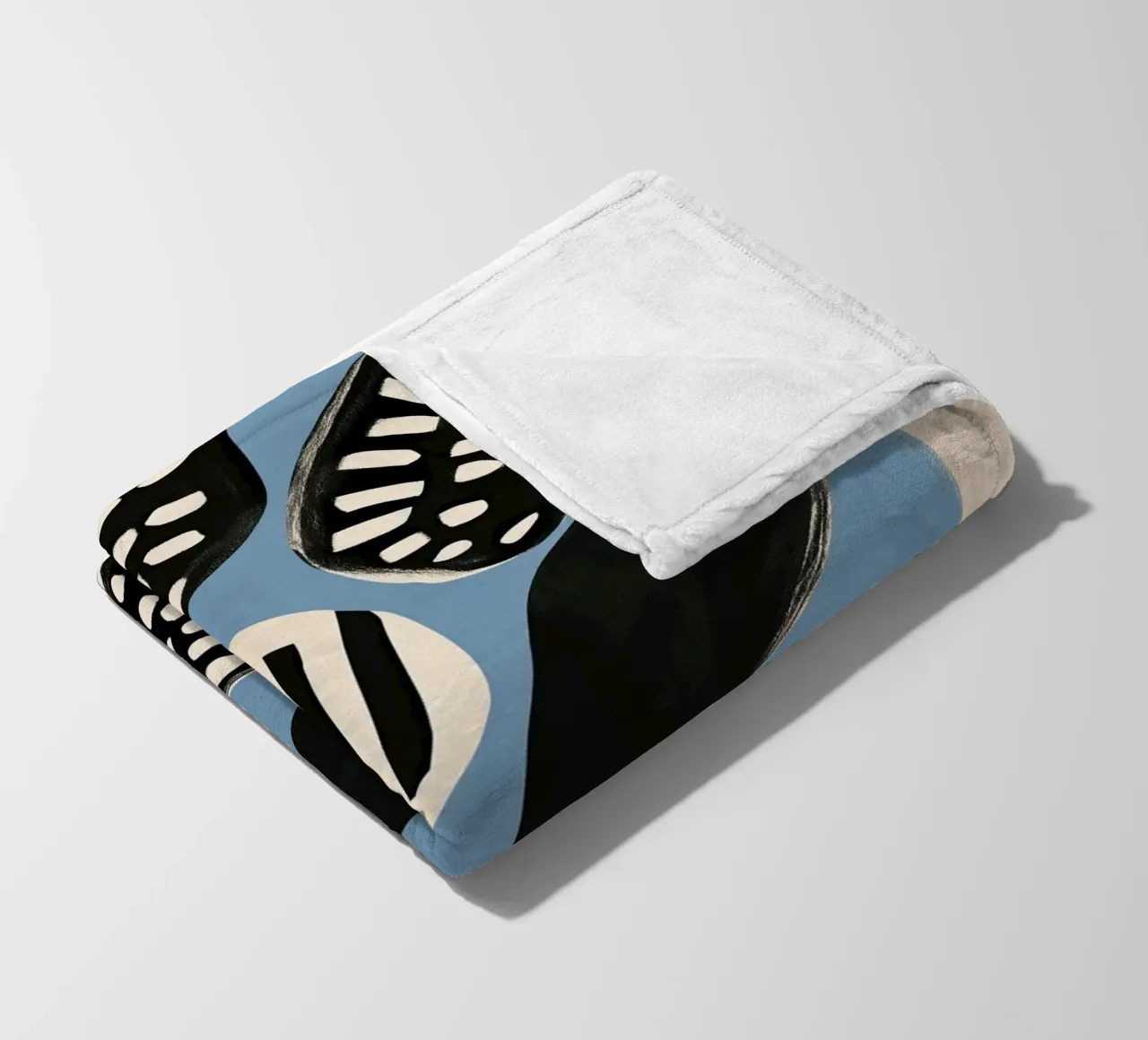 Stone Pattern II Fleecedecke von Sienna Atelier