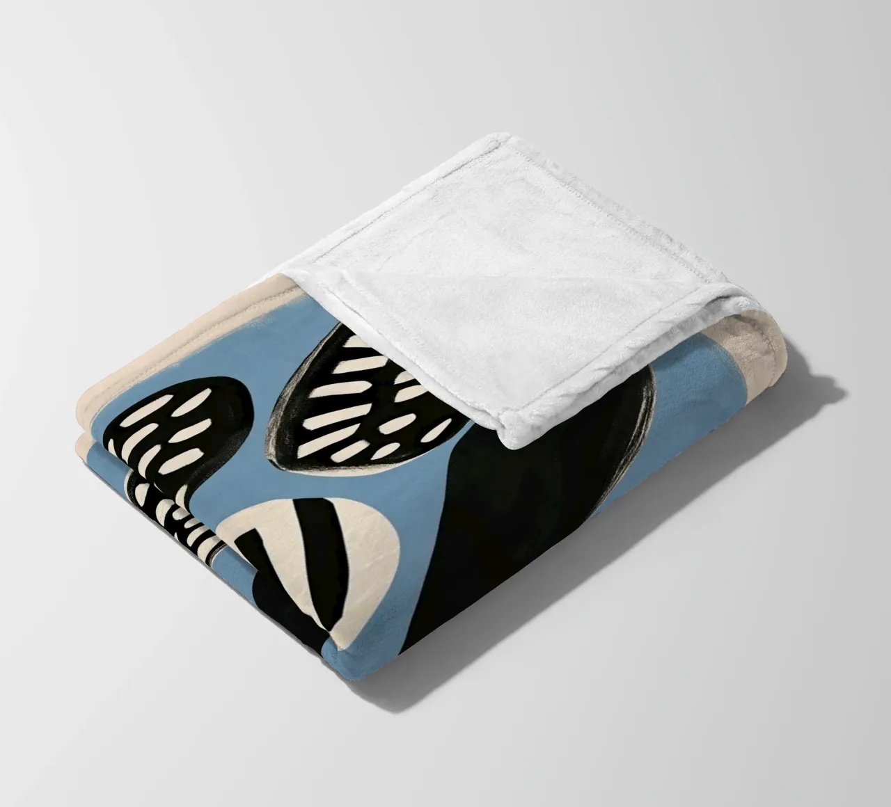 Stone Pattern II Fleecedecke von Sienna Atelier