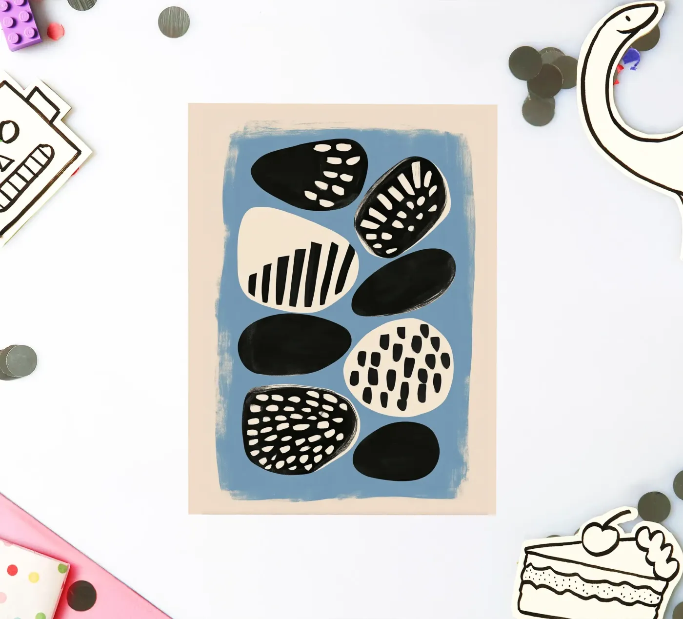 Stone Pattern II sticker by Sienna Atelier