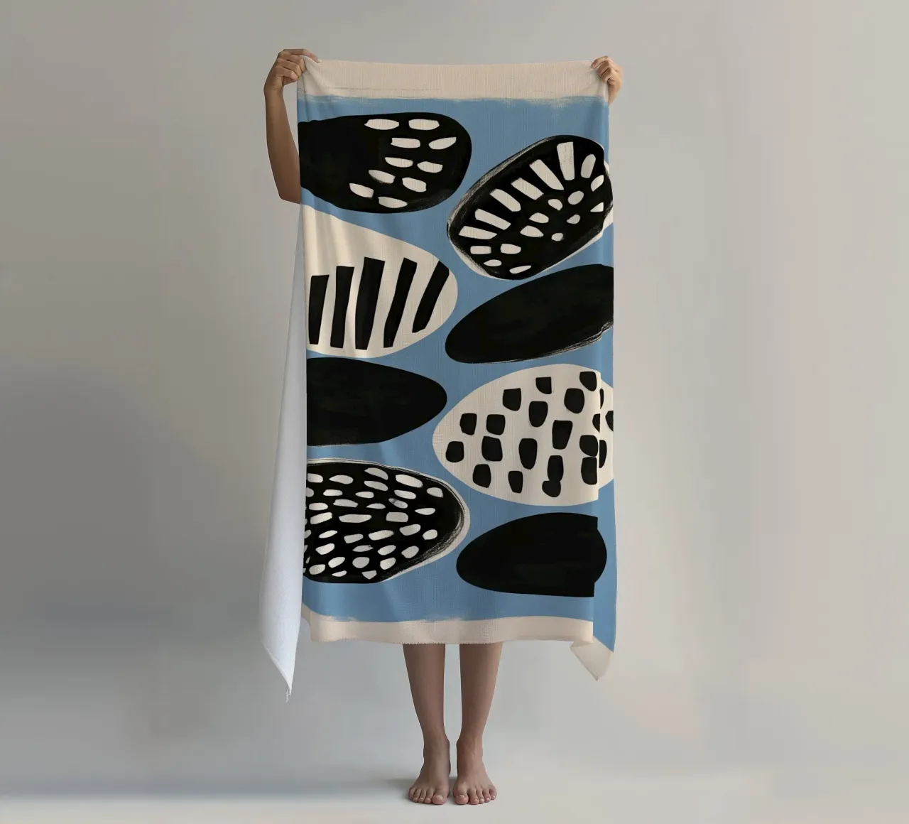 Stone Pattern II telo mare da Sienna Atelier