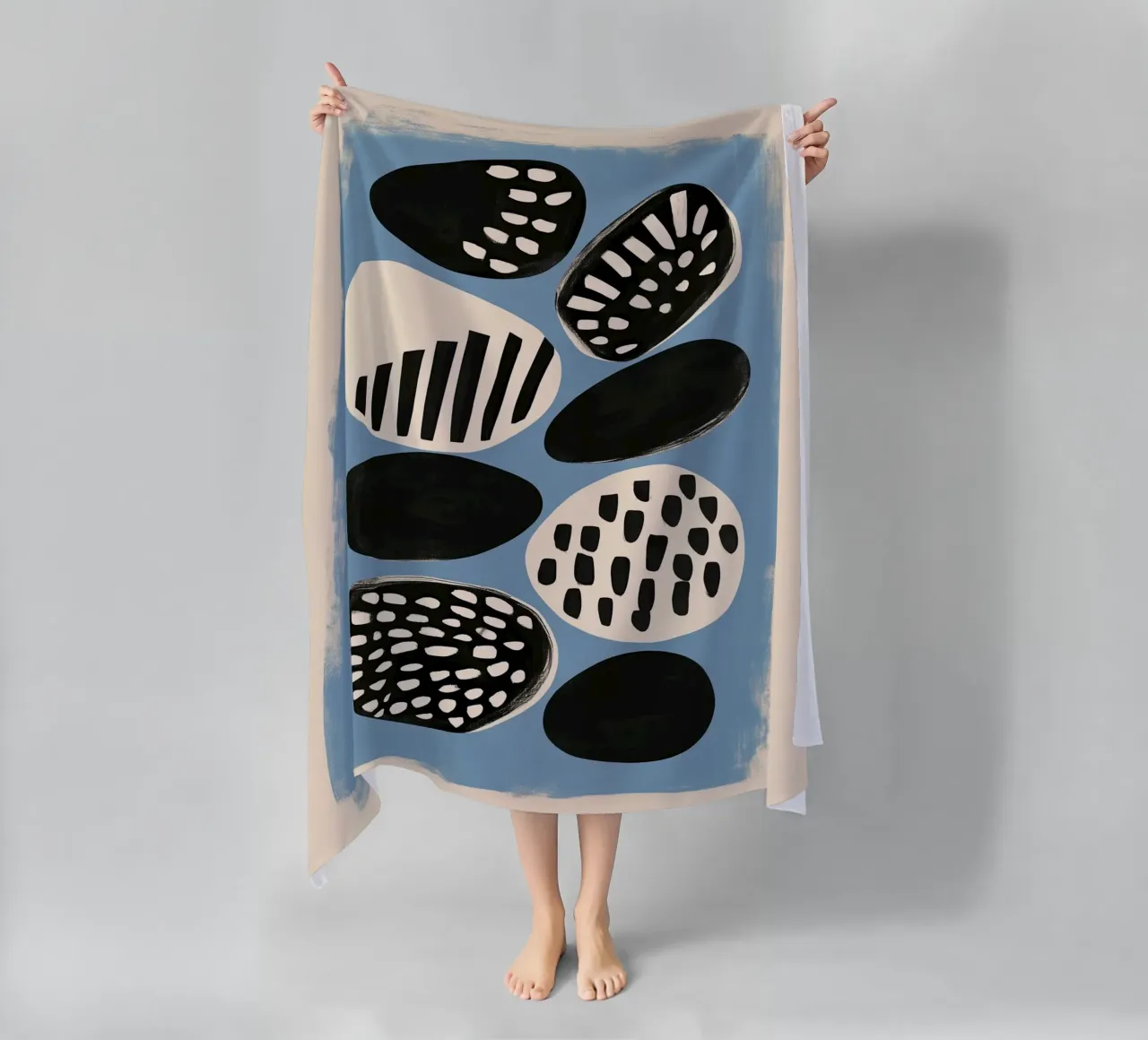 Stone Pattern II telo mare da Sienna Atelier