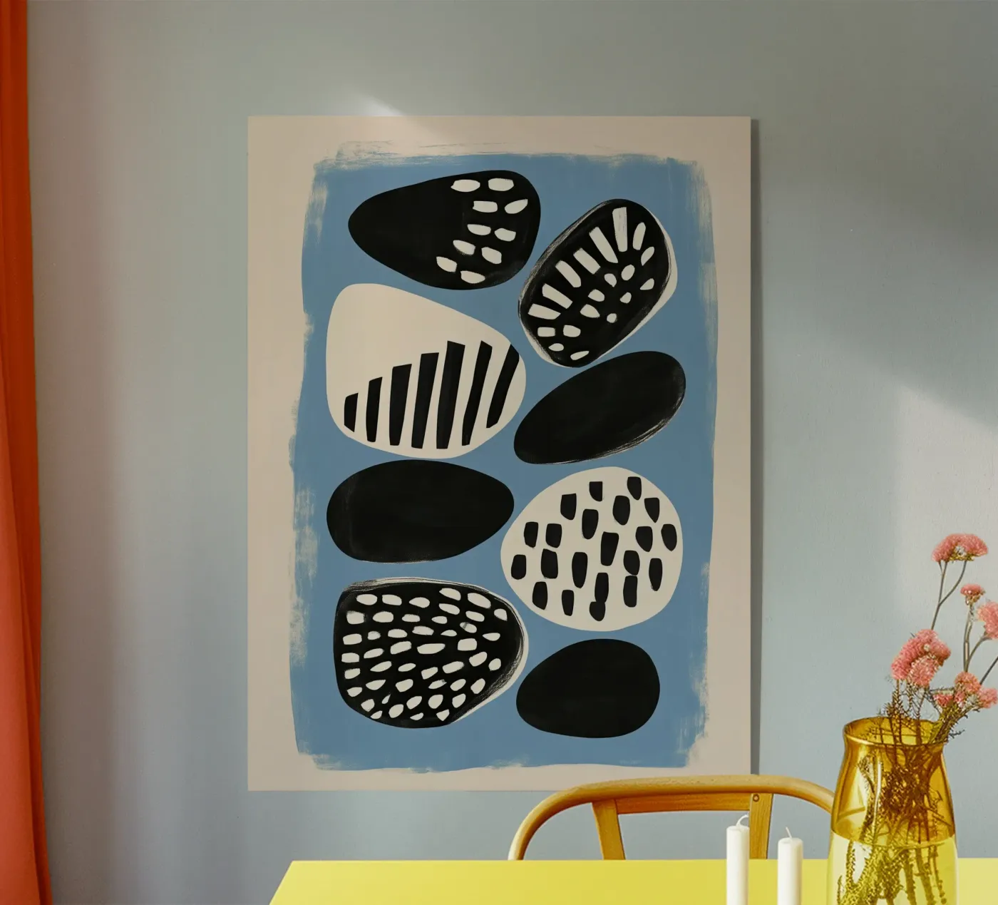 Stone Pattern II Acryl-Glas von Sienna Atelier