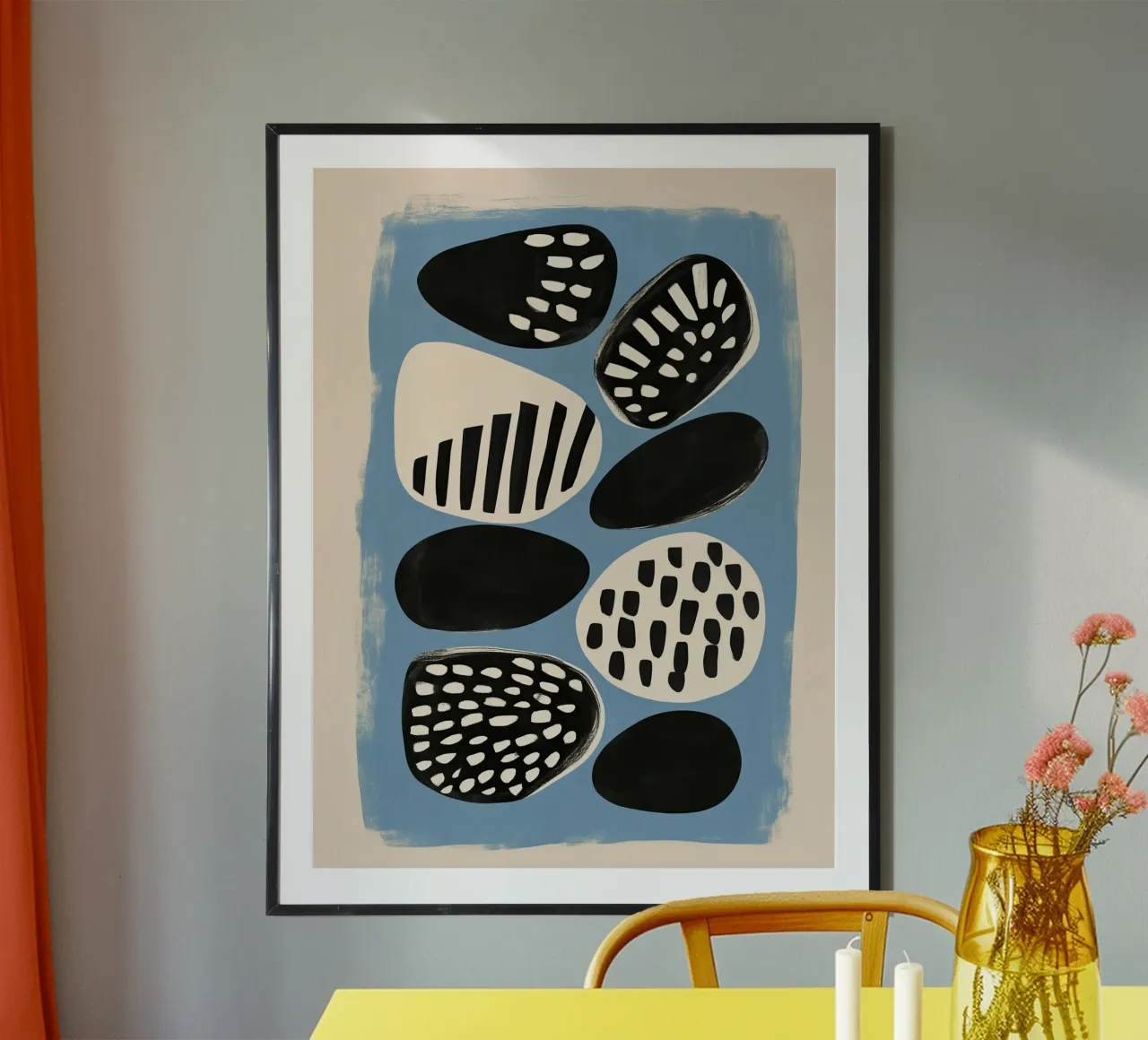 Stone Pattern II poster van Sienna Atelier