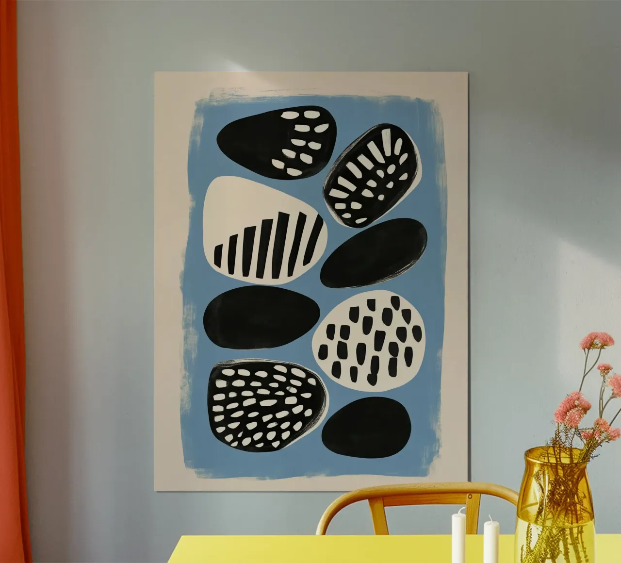 Stone Pattern II poster van Sienna Atelier